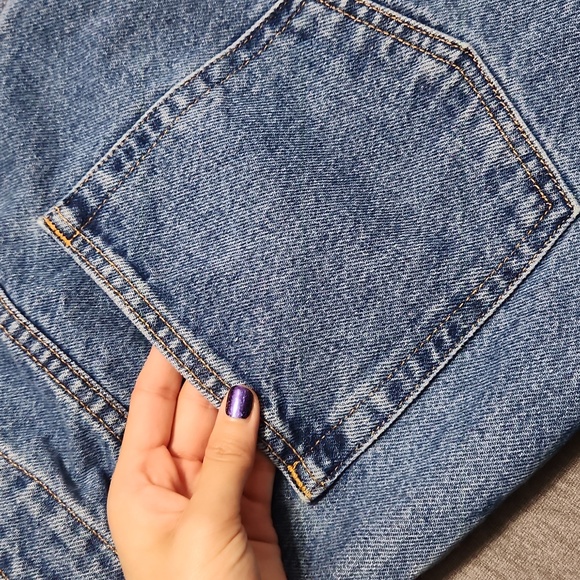 Vintage L.L. Bean High Rise Baggy Relaxed Tapered Leg Elastic Waist "Mom" Jeans - Picture 10 of 11